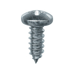VIS À TÔLE TÊTE CYLINDRIQUE BOMBÉE POZI ZN BLANC Ø 4,8 X 13 mm DIN 7981