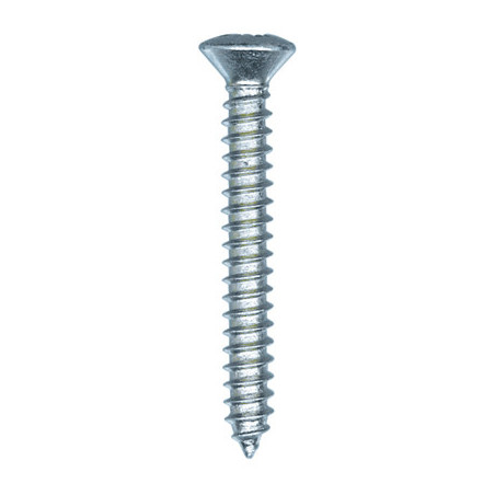 ZINC PLATED POZIDRIV RAISED COUNTERSUNK HEAD SELF TAPPING SCREW Ø 3,9 X 32 mm DIN 7983