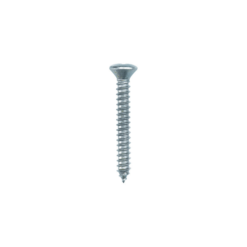 ZINC PLATED POZIDRIV RAISED COUNTERSUNK HEAD SELF TAPPING SCREW Ø 4,2 X 32 mm DIN 7983