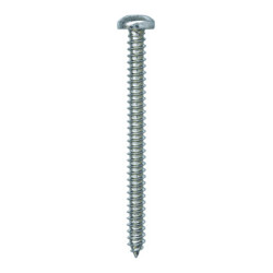 VIS À TÔLE TÊTE CYLINDRIQUE BOMBÉE POZI ZN BLANC Ø 4,2 X 50 mm DIN 7981