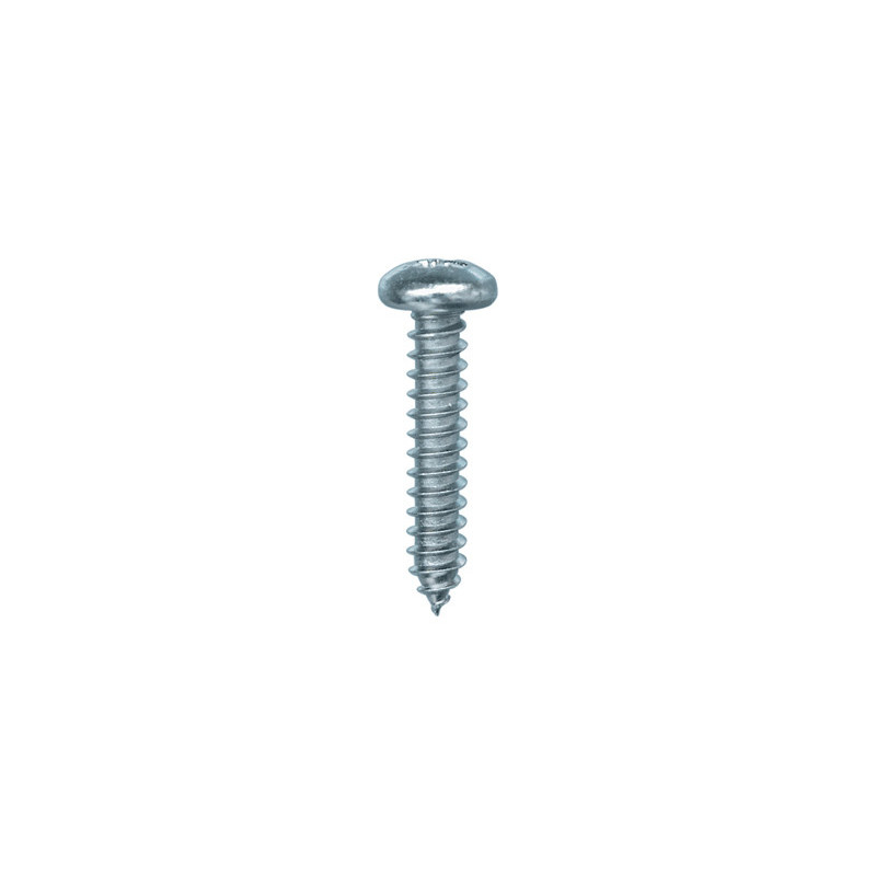 VIS À TÔLE TÊTE CYLINDRIQUE BOMBÉE POZI ZN BLANC Ø 4,8 X 25 mm DIN 7981