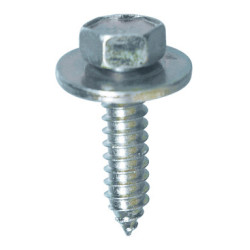 BLECHSCHRAUBE AUßENSECHSKANT MIT SCHEIBE Ø 6,3 X 25 mm DIN 7976 SEITENWAND VORNE UND FRONTWAND/STOßFÄNGER
