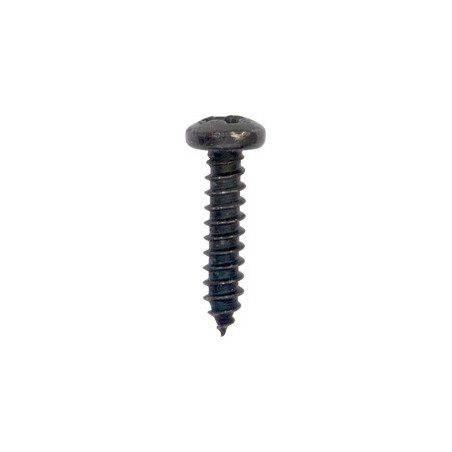 ZELFTAPPENDE SCHROEF MET GEWELFDE CILINDERKOP ZWART ZINK Ø 3,5 X 16 mm DIN 7981