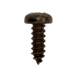 ZELFTAPPENDE SCHROEF MET GEWELFDE CILINDERKOP ZWART ZINK Ø 4,2 x 13 mm DIN 7981