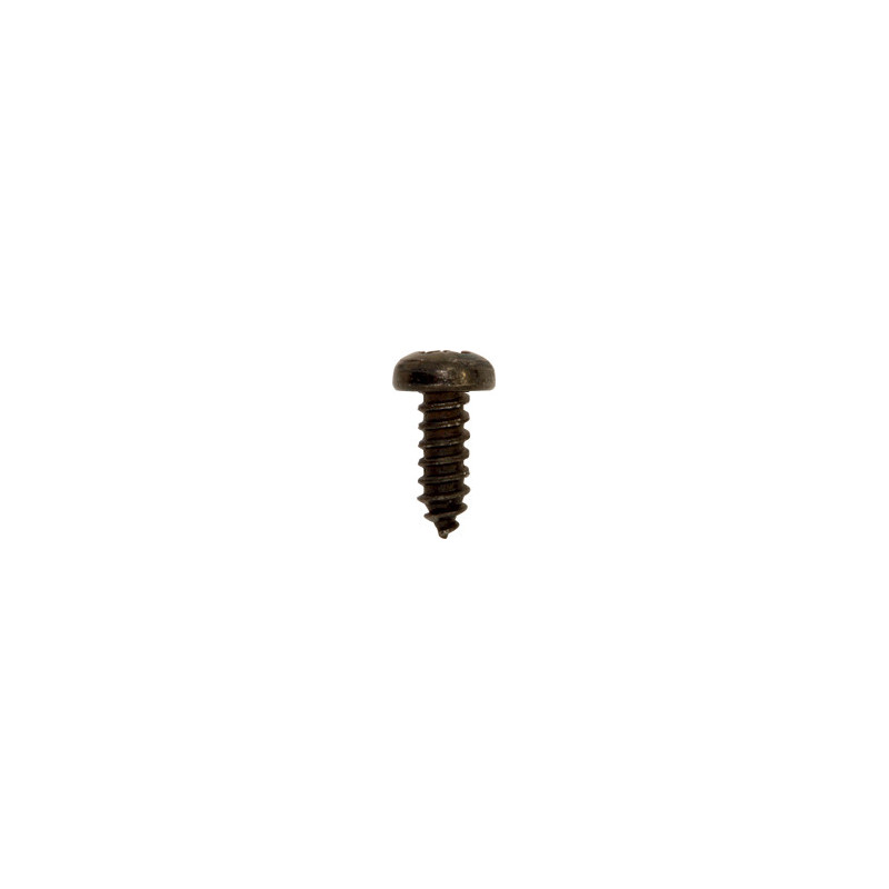 ZELFTAPPENDE SCHROEF MET GEWELFDE CILINDERKOP ZWART ZINK Ø 4,2 x 13 mm DIN 7981