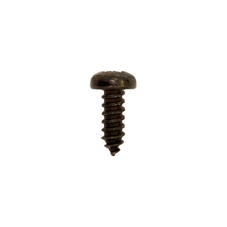 ZELFTAPPENDE SCHROEF MET GEWELFDE CILINDERKOP ZWART ZINK Ø 4,2 x 13 mm DIN 7981