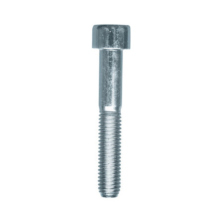 VIS À MÉTAUX TÊTE CHC CL8.8 ZN BLANC M8-1.25 X 50 mm DIN 912 PARTIELLEMENT FILETÉE