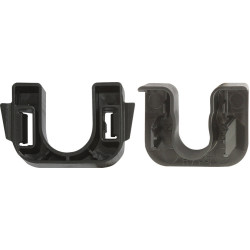 SET OF 2 MOBILE REAR SHELF PIVOT CLIPS (UNASSEMBLED)