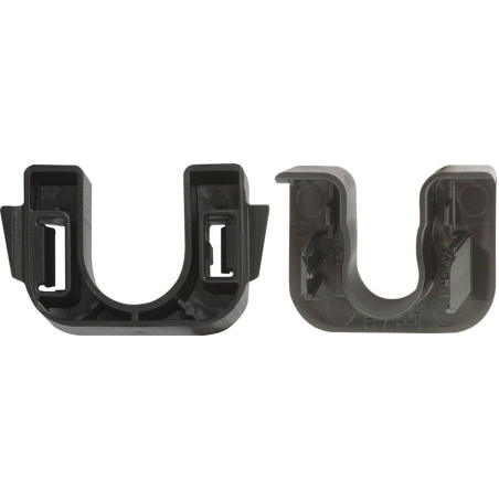 SET OF 2 MOBILE REAR SHELF PIVOT CLIPS (UNASSEMBLED)