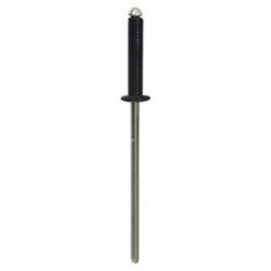 RIVET CANNELÉ NOIR Ø 4 X 20 mm