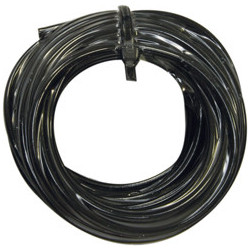 COURONNE DE 5 MÈTRES DE FIL ÉLECTRIQUE 1 mm² NOIR