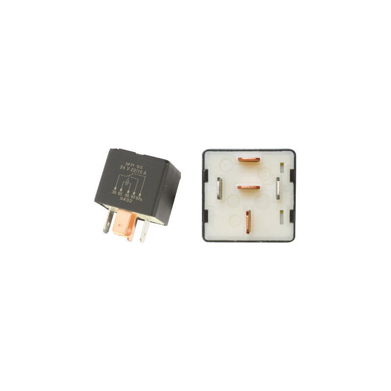 INVERTER RELAY 24V 22/10A 5 PIN WITHOUT BRACKET