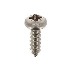 VIS À TÔLE TÊTE CYLINDRIQUE BOMBÉE POZI INOX A4 Ø 2,9 X 9.5 mm DIN 7981