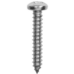 VIS À TÔLE TÊTE CYLINDRIQUE BOMBÉE POZI INOX A4 Ø 3,9 X 19 mm DIN 7981