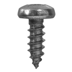 ZELFTAPPENDE SCHROEF MET GEWELFDE CILINDERKOP POZI INOX A4 Ø 4,8 X 13 mm DIN 7981