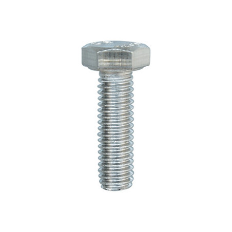 STAINLESS STEEL HEXAGON HEAD MACHINE SCREW M6-1.00 X 20 mm DIN 933