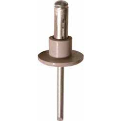 ALUMINIUM GELAKTE SLAGNAGEL  Ø 7,5 X 28 mm RUITENWISSERMOTOR
