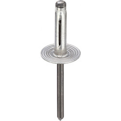 ALUMINIUM GELAKTE SLAGNAGEL MET BREDE KOP  Ø 4,8 X 20,5 mm BUMPER
