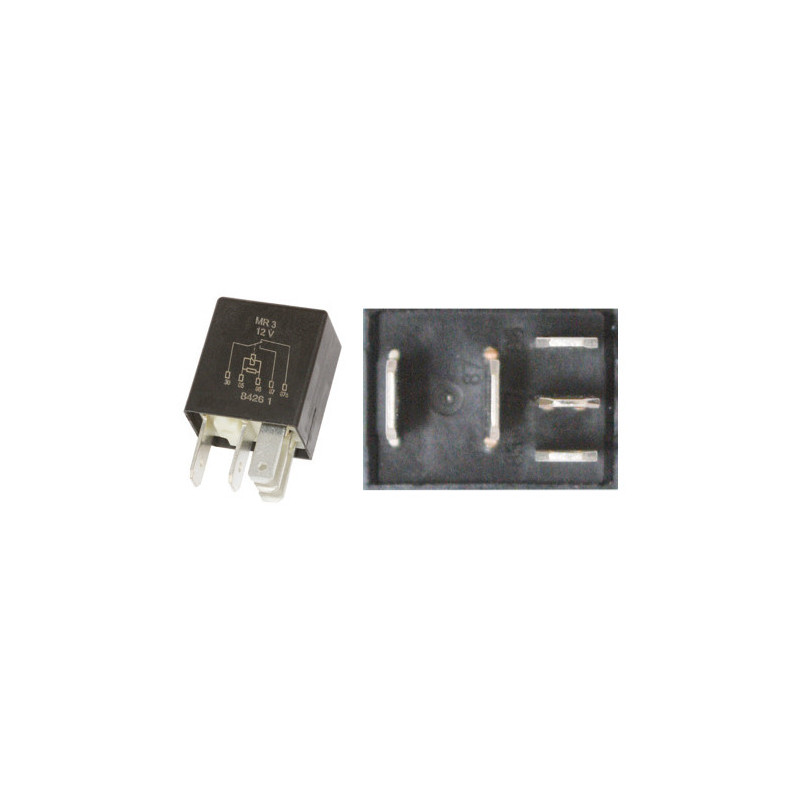 MICRO-RELAIS INVERSEUR 12V 20/10A AVEC RESISTANCE