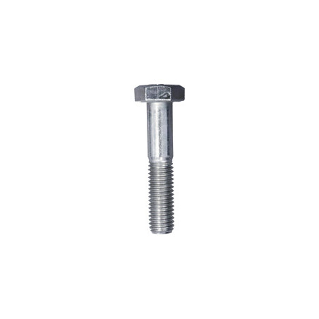 SCHROEF MET ZESKANTKOP H CL8.8 WIT ZINK  M10-1.50 X 50 mm DIN 931 MET GEDEELTELIJKE SCHROEFDRAAD