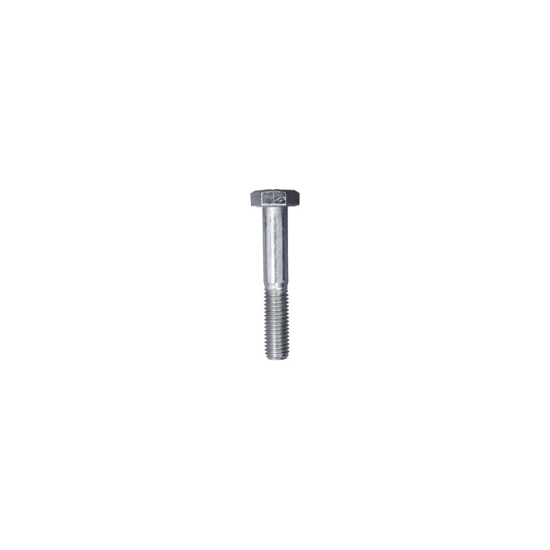 SCHROEF MET ZESKANTKOP H CL8.8 WIT ZINK  M10-1.50 X 60 mm DIN 931 MET GEDEELTELIJKE SCHROEFDRAAD