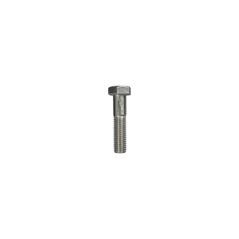 SCHROEF MET ZESKANTKOP H CL8.8 WIT ZINK  M12-1.75 X 50 mm DIN 931 MET GEDEELTELIJKE SCHROEFDRAAD