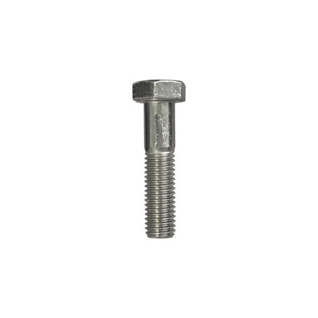 SCHROEF MET ZESKANTKOP H CL8.8 WIT ZINK  M12-1.75 X 50 mm DIN 931 MET GEDEELTELIJKE SCHROEFDRAAD