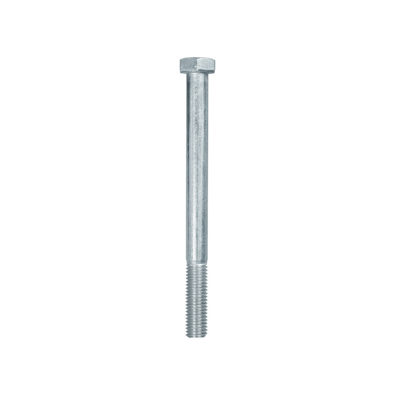 GRADE 8.8 ZINC PLATED HEXAGON HEAD MACHINE SCREW M12-1.75 X 140 mm DIN 931 PARTIAL THREAD