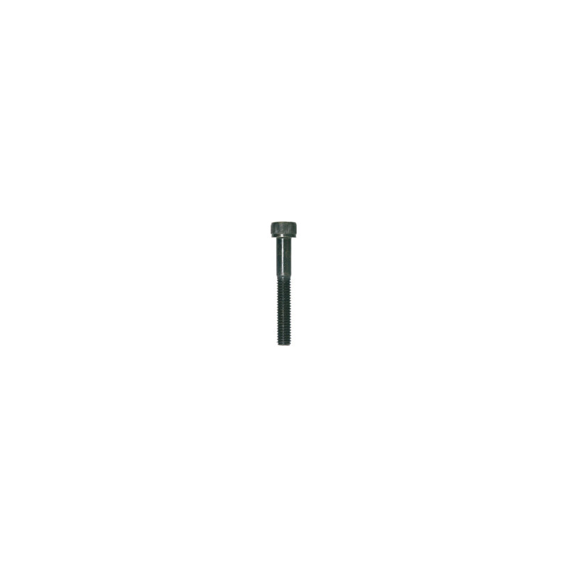 METAALSCHROEF MET ZESKANTKOP CL8.8 ZWART ZINK  M6-1,00 X 40 mm DIN 912 MET GEDEELTELIJKE SCHROEFDRAAD