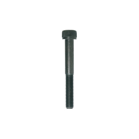 CILINDERKOPSCHROEF MET BINNENZESKANT MET LAGE KOP CL8.8 ZWART ZINK  M8-1.25 X 60 mm DIN 912 MET GEDEELTELIJKE SCHROEFDRAAD