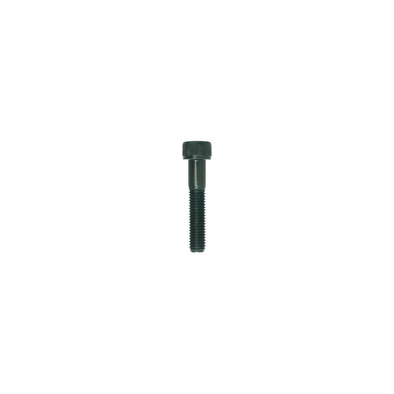 CILINDERKOPSCHROEF MET BINNENZESKANT MET LAGE KOP CL8.8 ZWART ZINK  M10-1.50 X 50 mm DIN 912 MET GEDEELTELIJKE SCHROEFDRAAD