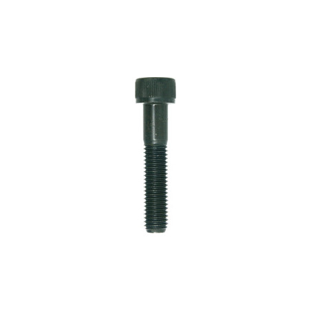 CILINDERKOPSCHROEF MET BINNENZESKANT MET LAGE KOP CL8.8 ZWART ZINK  M10-1.50 X 50 mm DIN 912 MET GEDEELTELIJKE SCHROEFDRAAD