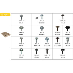 PLATEAU D'ASSORTIMENT DE VIS SPÉCIALES