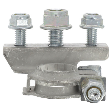 POSITIVE BATTERY TERMINAL M6 - M8 CONNECTORS WITH NUTS (UNASSEMBLED)