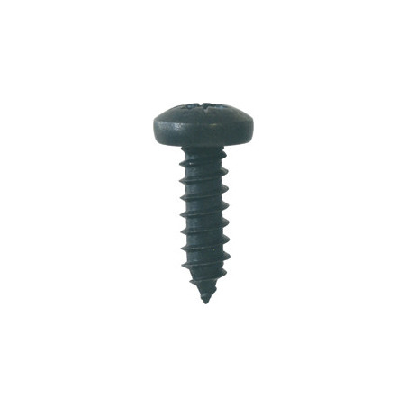 BLACK ZINC PLATED PAN HEAD SELF TAPPING SCREW Ø 4,8 X 16 mm DIN 7981