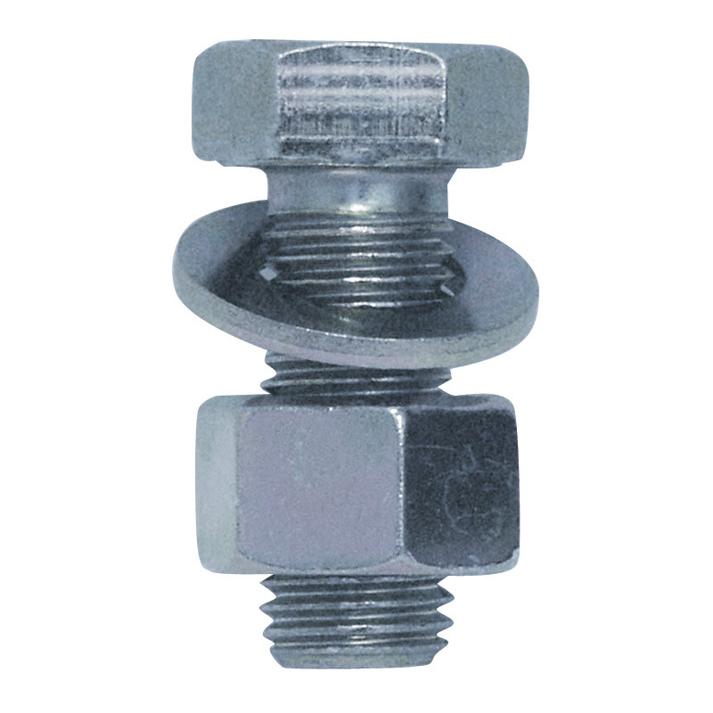 SET OF HEXAGON HEAD MACHINE SCREWS  M8-1.25 X 20 mm WITH NUT AND WASHER