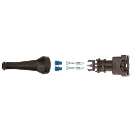 2 POSITION CONNECTOR WITH TERMINALS (1 → 2,5 mm²) IN SET FOR SENSOR AND INJECTOR