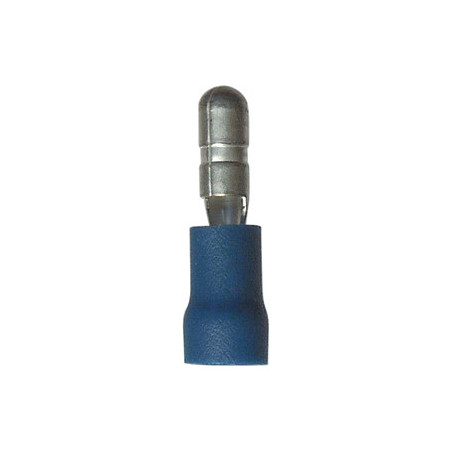 REINFORCED MALE PRE-INSULATED CYLINDRICAL TERMINAL Ø 4 mm (1 → 2,5 mm²)
