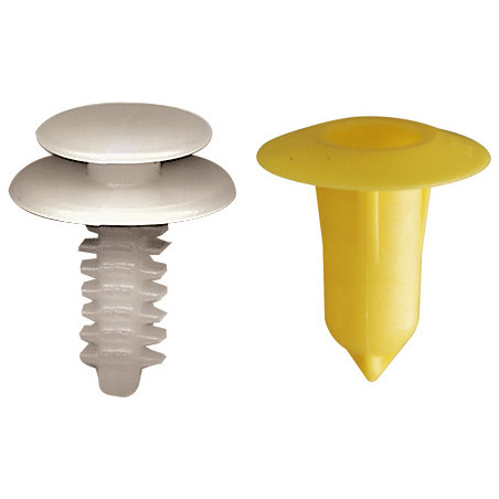 AGRAFE DE PANNEAU Ø 8,5 mm AVEC TÉTINE (NON ASSEMBLÉE)