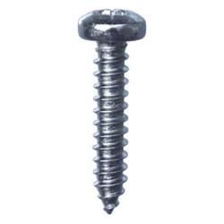 ZINC PLATED POZIDRIV PAN HEAD SELF TAPPING SCREW Ø 3,9 X 19 mm DIN 7981