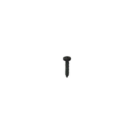 BLACK ZINC PLATED PAN HEAD SELF TAPPING SCREW Ø 2,9 X 13 mm DIN 7981