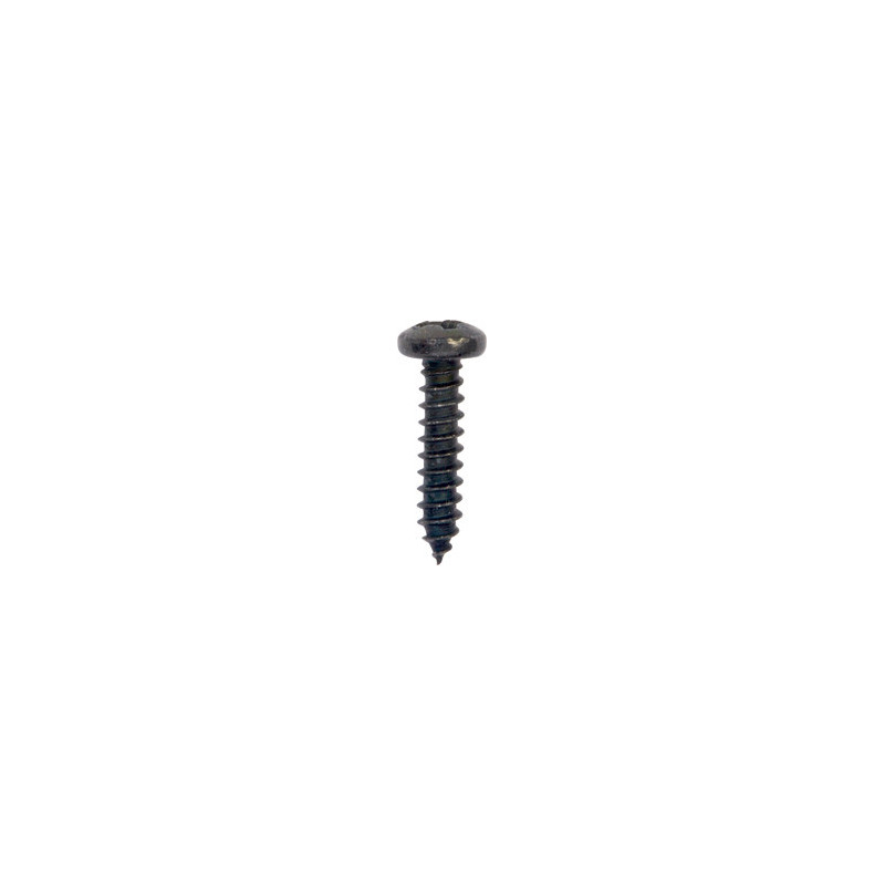 BLACK ZINC PLATED PAN HEAD SELF TAPPING SCREW Ø 3,5 X 16 mm DIN 7981