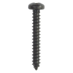 ZELFTAPPENDE SCHROEF MET GEWELFDE CILINDERKOP ZWART ZINK Ø 3,5 X 25 mm DIN 7981