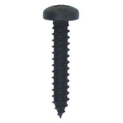 BLACK ZINC PLATED PAN HEAD SELF TAPPING SCREW Ø 4,8 X 25 mm DIN 7981