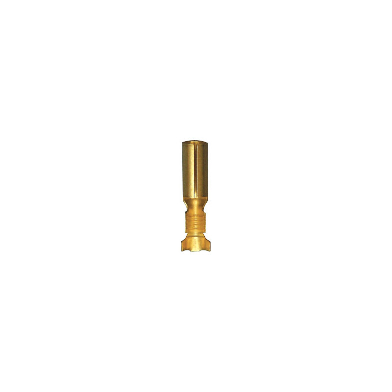 COSSE CYLINDRIQUE NUE FEMELLE Ø 4 mm (1 → 2,5 mm²)
