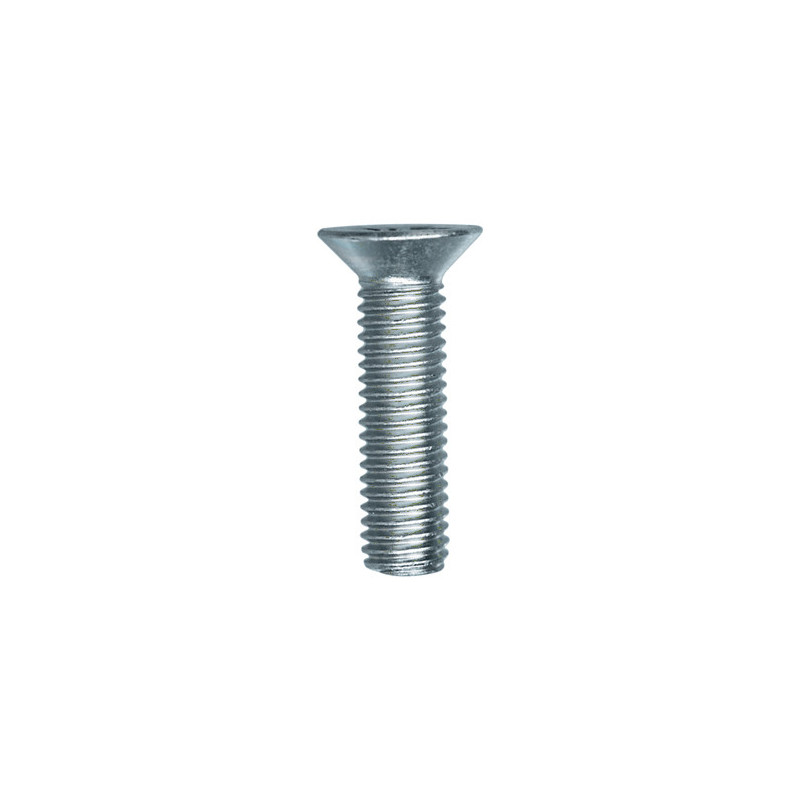 VIS À MÉTAUX TÊTE FRAISÉE CL6.8 ZN BLANC M8-1.25 X 30 mm DIN 965