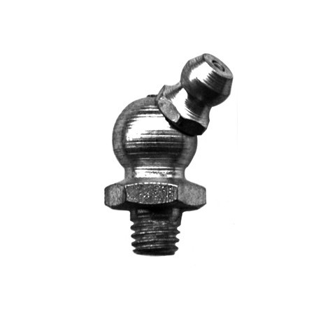 HAAKSE VETNIPPEL 45 ° M6-1.00