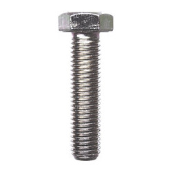 VIS À MÉTAUX TÊTE H CL8.8 ZN BLANC M12-1.75 X 50 mm DIN 933