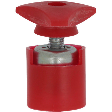 BATTERIEKLEMME (PLUSPOL) M8 ARELCO, HOHE BAUFORM, MIT GRIFFEN