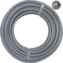 CROWN OF 25 METERS ELECTRIC CABLE 7 X 1,5 mm² MULTICORE